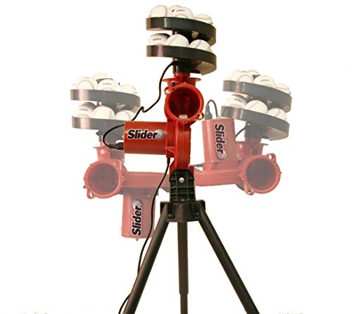 image for HEATER SPORTS Slider Lite Curveball Baseball Pitching Machine for Kids