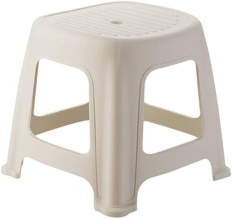 Amazon Co Jp 世帯の残りの腰掛けの浴室のスクワットの腰掛け プラスチック靴のベンチの滑り止めの子供のステップ腰掛けのオフィス 庭 キャンプ 釣 白 ホーム キッチン