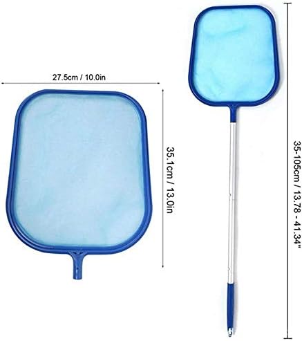 ANLEM Swimmer Pool Skimmer Set Kit Pool Vacuum Cleaner for Swimming Pool Maintenance Pond Fountain Cleaning, Leaves - Image 5