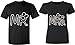 Mr. & Mrs - Matching Couple Shirts - His and Her T-Shirts - Tees Men Black - Women Black