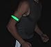 BSEEN LED Light Up Armbands - 2 Pack High Visibility Reflective Running Gear Sports Wristbands, Safety Lights for Runners, Joggers, Pet Owners, Cyclists (Green)