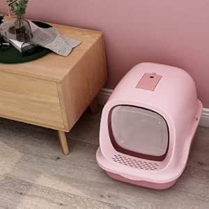 Caja de Arena para Gatos Arena for Gatos Caja Cerrada Pan con Capucha