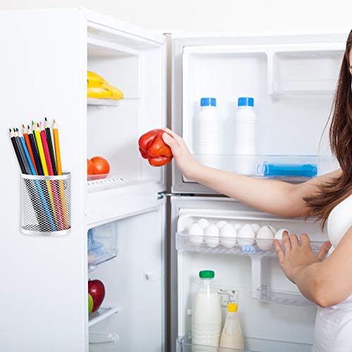 image for Outus 6 Pack Magnetic Locker Organizer, Magnetic Pencil Holder, Mesh P