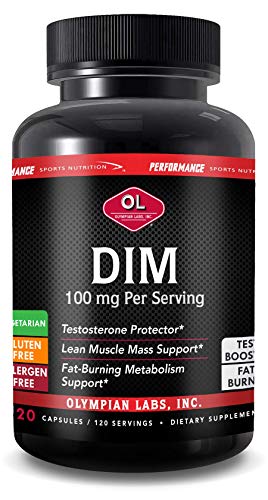 Olympian Lab Dim (Diindolylmethane), 100mg, Capsules, 120-Count