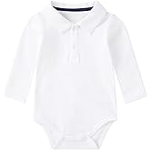 pureborn Baby Boys Girls Bodysuit Super Soft Cotton Romper 0-24 Months