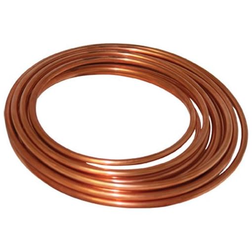 B and K Industries D08050P 1/2Inch OD by 50Feet Copper Tubing