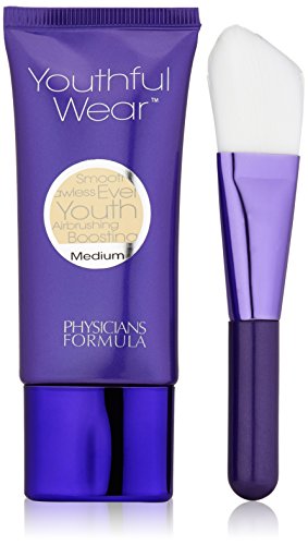 Physicians Formula Youthful Wear Cosmesceutical Youth-Boosting Foundation, Medium, 1 Ounce