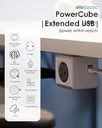 Power Strip, Allocacoc PowerCube |Extended|, 4