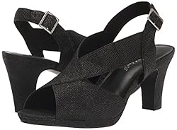 Easy Street Women's Christy Heeled Sandal, Black