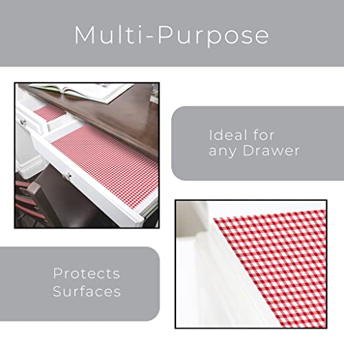 Smart Design Shelf Liner w/ Bonded Grip Adhesive Washable Cutable