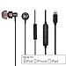 iPhone Earphones Lightning Earbuds New Bee Apple MFI Certified Wired HiFi Stereo In Ear Earbuds Headphone Headset with Microphone Volume Control for IOS IPhone 8, IPhone X, IPhone 7, IPod, IPad