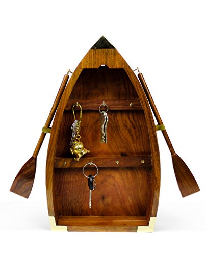 Boat Key Cabinet w/ Key Hooks - Image 3