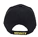 First Class Security Cap with ID On Front, Peak and Back (Gold Security ID)