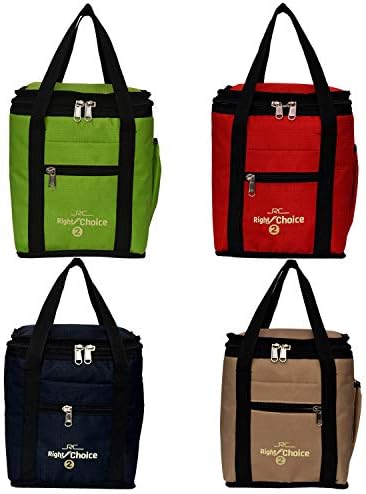 RIGHT CHOICE Combo Offer Lunch Bags (2001+2002+2003+2004 Green+Red+Black+Beige)