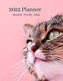 2022 Monthly Weekly and Daily Planner: 12 Month