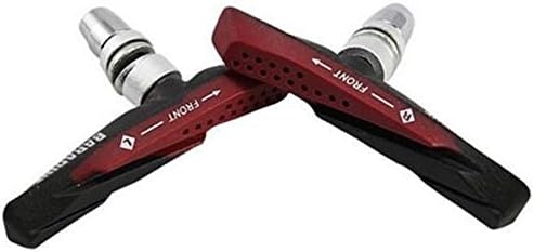 New One Pair Cycling Bicycle Bike MTB V-Brake Pads Shoes Red Cycling Brake