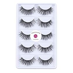 LASGOOS Luxurious 100% Mink Lashes 3D Eyelashes