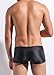 WUAMBO Men's Solid Swimming Shorts Fashion Swimwear, #1 Black, US L/Asia XXL(Waist:35
