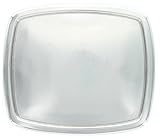 Western Plain Rectangular Hammered Vintage Belt Buckle
