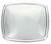 Western Plain Rectangular Hammered Vintage Belt Buckle