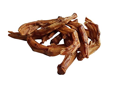 Pawkaboo Natural Dog Treats 1kg Duck Feet Dental Chews Hypoallergenic Protein Rich Dog Chews