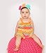 ANDI ROSE Baby Girl Lace Posh Petti Ruffle Rompers dancewear set with strap