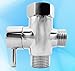 Joy Bidet D1 Handheld Bidet Shattaf with Adjustable Pressure Shut-off Valve, CUPC Hose Certification