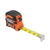 Klein Tools 86225 Double Hook Magnetic Tape Measure, 25-Foot