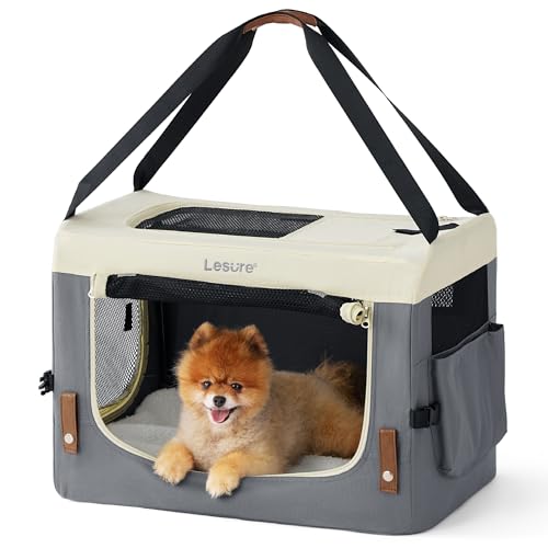 Fresh Look at Portable Folding Soft Dog Crates For Small Dogs 3 Mesh