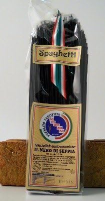 Pastificio Vicidomini Spaghetti Nero di Seppia, Black Squid Ink Pasta