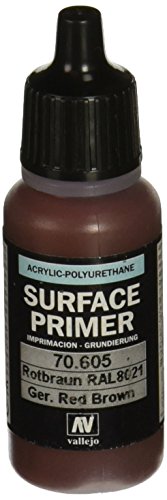 Vallejo RAL8012 German Red Brown Acrylic Polyurethane, 17ml