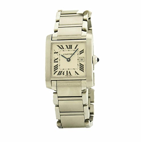 Cartier Tank Francaise swiss-quartz womens Watch W51011Q3 (Certified Pre-owned)