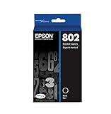 Epson T802120-S DURABrite Ultra Black Standard Capacity Cartridge Ink