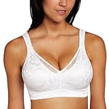 Playtex Women's 18 Hour Smooth N' Stylish Soft Cup Bra, White,42B