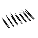 Codream 7pcs Precision Tweezers Anti-static Stainless Steel ESD Tweezers Nipper Clipper Tool Kits with Storage Bag for Electronics, Jewelry-making, Laboratory Work, Hobbies