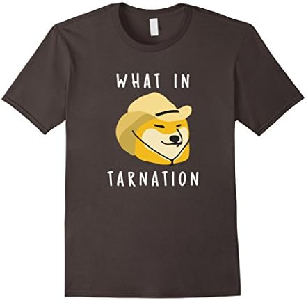Mens What In Tarnation T Shirt Large Asphalt