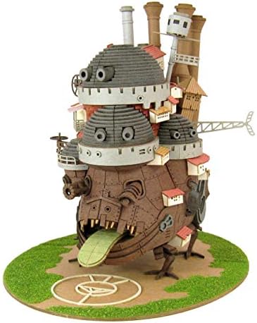 さんけい みにちゅあーとキット スタジオジブリシリーズ ハウルの動く城 ノンスケール ハウルの城 Mk07 21 予約販売 ペーパークラフト