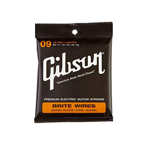Best Gibson Brite Wires Electric Guitar Strings, Light 10-46 deal