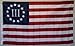 Betsy Ross Nyberg Battle III Flag 3 Percent Polyester 3 x 5 Threeper Banner New