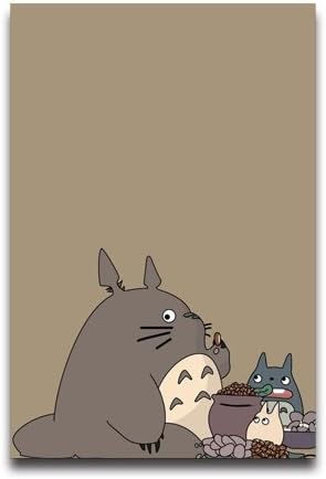 New Arrive Fashion Custom Poster My Neighbor Totoro Studio Ghibli Home Wall Decoration Dormitory Wall Art Sticker Printed Poster 20"x30"