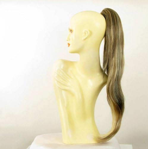 univers perruques Hairpiece Ponytail Woman Long Blond Smooth 70 Cm Clear Light Copper Wick And Chocolate Ref 5 15613h4