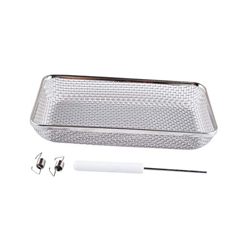 RV Furnace Vent Cover,Flying Insect Screen,Stainless Steel,Protect RV Water Heater from Flying Insects,7.5''x 4.1''x 1.3''
