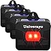 Univerayo 4 Pack Deer Repellent Solar Predator Control Lights Repels Nocturnal Animal Fox Raccoon Skunk Coyote Deterrent - Upgraded Version