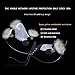 Strapless Self Adhesive Silicone Invisible Push-up Bra Reusable Padded Invisible Bra Silicone Pasties, Black C