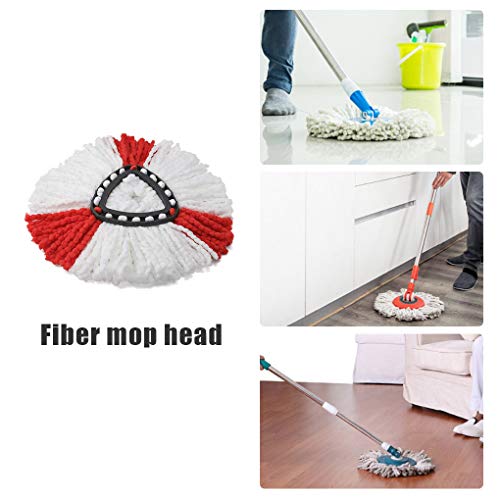 3 stuks vervangende wismop voor Vileda O-Cedro microvezel, navulverpakking voor Spin Mop 360 draaibaar - Afbeelding 6