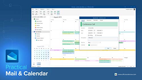 OfficeSuite Personal Compatible with Microsoft® Office Word Excel & PowerPoint® and Adobe PDF for PC Windows 10, 8.1, 8, 7 - 1-year license, 1 user