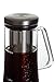 Airtight Cold Brew Coffee Maker - Glass Iced Coffee Brewer - Large Tea Brewing Pitcher - 1.2L (40 oz) Carafe with Seal and Stainless Steel Filter