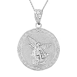.925 Sterling Silver Saint Michael The Archangel