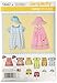 Simplicity 1447 Baby's Romper, Dress, Top, Underwear, and Hat Sewing Patterns, Sizes XXS-L