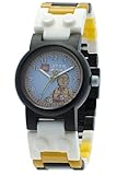 LEGO Kids' 9002960 Star Wars C3PO Plastic Watch with Link Bracelet and Figurine